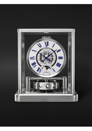 Jaeger-LeCoultre - Atmos Classique Phases de Lune Perpetual Automatic Rhodium-Plated Table Clock, Ref. No. JLQ5112202 - Men - Silver