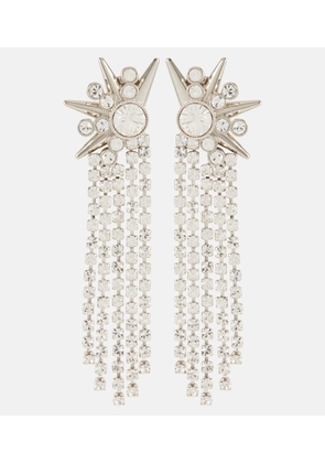 Rabanne Crystal-embellished drop earrings