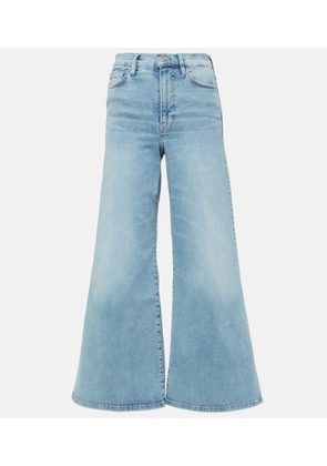 Frame Le Palazzo Crop high-rise flared jeans