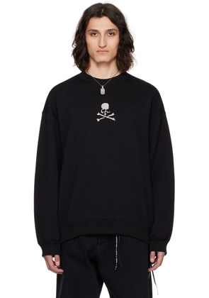 MASTERMIND WORLD Black Boxy-Fit Sweatshirt