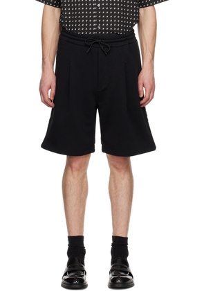 Emporio Armani Black Layered Shorts