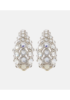 Valentino Pineapple embellished clip-on earrings