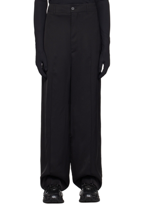 Balenciaga Black Pleated Trousers