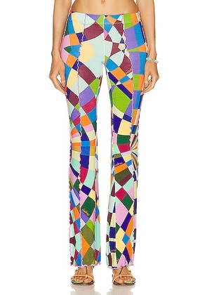 SIEDRES Flo Pant in Multi - Blue. Size S (also in ).