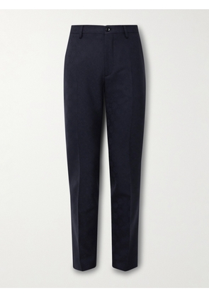 Etro - Slim-Fit Wool-Jacquard Suit Trousers - Men - Blue - IT 46