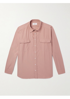 Lardini - Cotton-Twill Shirt - Men - Pink - S
