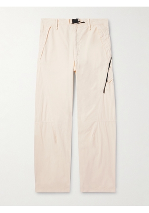 C.P. Company - Wide-Leg Cotton Cargo Trousers - Men - White - IT 44