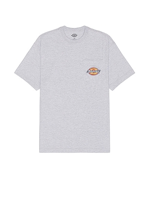 Dickies Dickies Pocket Logo Tee in Heather Gray - Grey. Size M (also in S).