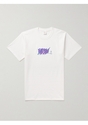 Noah - Circuit Logo-Print Cotton-Jersey T-Shirt - Men - White - XS