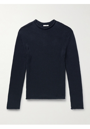 The Row - Anteo Cotton and Cashmere-Blend Sweater - Men - Blue - M
