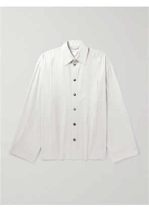 Bottega Veneta - Oversized Cotton Overshirt - Men - Neutrals - IT 46