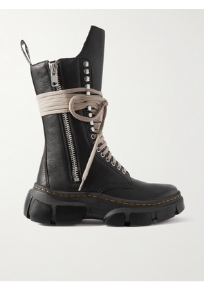 Rick Owens - Dr. Martens 1918 Full-Grain Leather Boots - Men - Black - UK 7