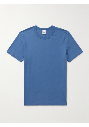 Reigning Champ - Logo-Appliquéd Cotton-Jersey T-Shirt - Men - Blue - S