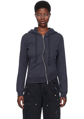 VAQUERA Navy Twisted Hoodie