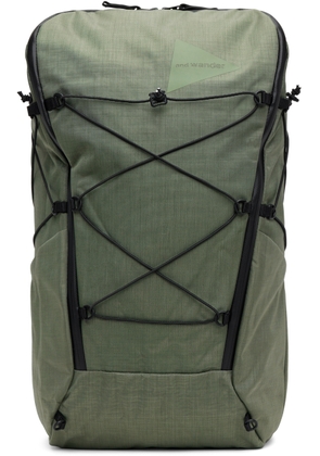 and wander Green 26L Heather Backpack