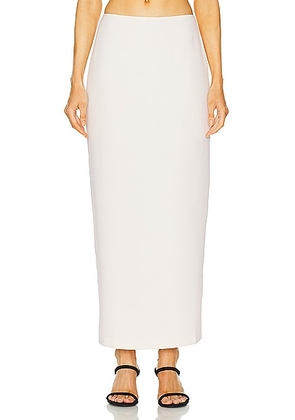 L'Academie by Marianna Katia Maxi Skirt in Ivory - Ivory. Size M (also in S, XL, XS, XXS).