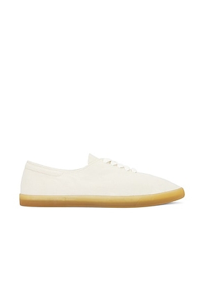 The Row Sneaker in Sand & Honey - White. Size 40 (also in 41, 42, 43, 45).