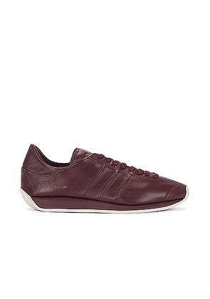 Y-3 Yohji Yamamoto Country in Shadow Red & Clear Brown - Red. Size 10 (also in 11, 9).