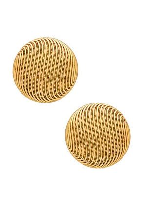 AUREUM Reine Earrings in Gold - Metallic Gold. Size all.