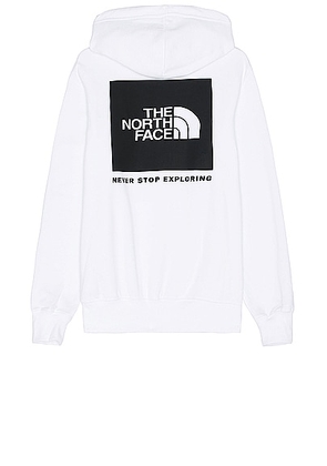 The North Face Box NSE Pullover Hoodie in TNF White & TNF Black - White. Size L (also in M, XL/1X).