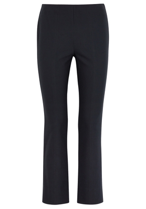 Vince Off-white Stretch-jersey Trousers - Navy - M