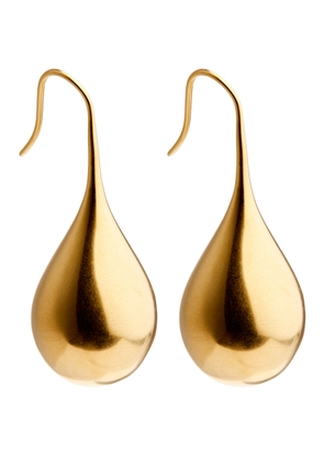 BY Pariah Large Drop 14kt Gold Vermeil Drop Earrings