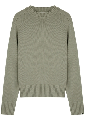 Extreme Cashmere N°123 Bourgeois Cashmere Jumper - Green - One Size