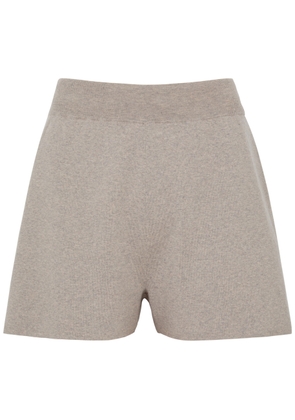 Extreme Cashmere N°337 Boy Cotton and Cashmere-blend Shorts - Beige - One Size