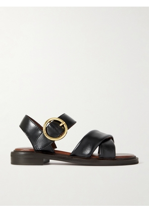 See By Chloé - Lyna Leather Sandals - Black - IT36,IT36.5,IT37,IT37.5,IT38,IT38.5,IT39,IT40,IT40.5,IT41,IT41.5,IT42