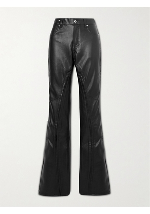 Y/Project - Convertible Faux Leather Straight-leg Pants - Black - FR34,FR36,FR38,FR40,FR42