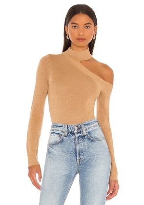 Camila Coelho Bexley Sweater in Tan. Size XS.