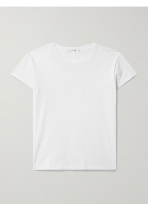 The Row - Tori Cotton-jersey T-shirt - White - x small,small,medium,large,x large