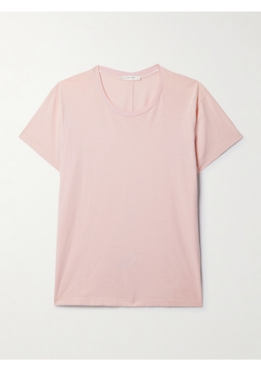 The Row - Blaine Cotton-jersey T-shirt - Pink - x small,small,medium,large,x large
