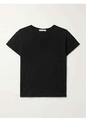 The Row - Tori Cotton-jersey T-shirt - Black - x small,small,medium,large,x large