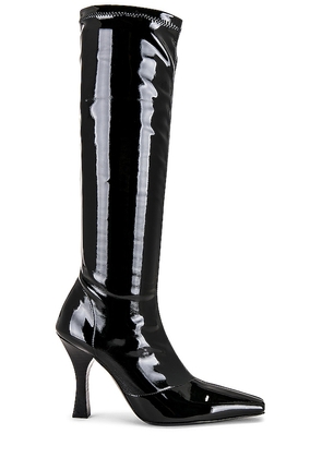 Helsa Snipped Toe Boot in Black. Size 6.5, 7, 7.5, 8, 8.5, 9, 9.5.