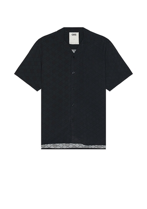 OAS San Sebastian Viscose Shirt in Black. Size M, S, XL/1X.