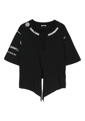 Dolce & Gabbana DGVIB3 logo-print T-shirt - Black