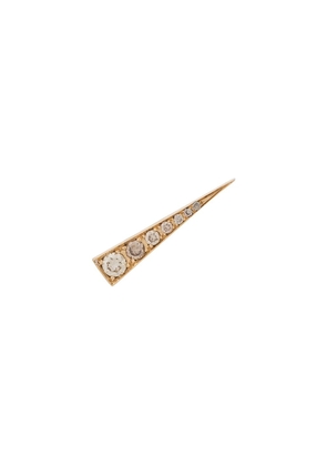 Daou 18kt yellow gold Spark diamond earring