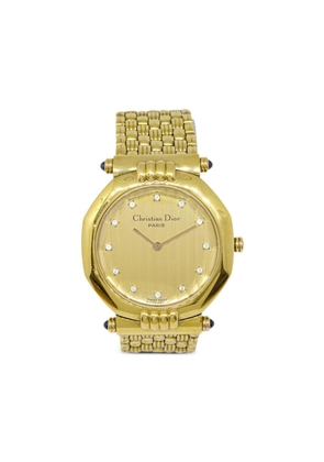 Christian Dior Pre-Owned 1990-2000 Swing 63151 33mm - Gold