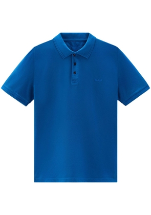 Woolrich Mackinack cotton polo shirt - Blue