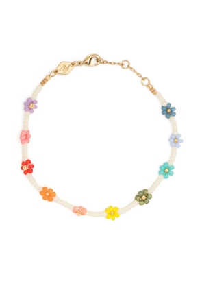 Anni Lu Flower Power bead bracelet - White