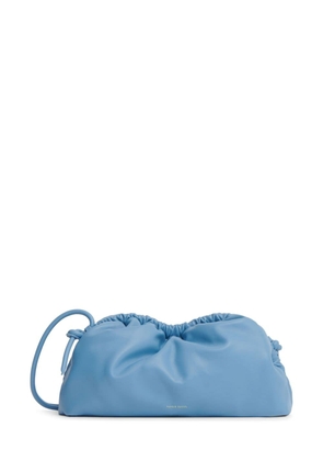 Mansur Gavriel Cloud leather clutch bag - Blue