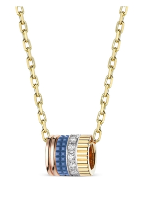 Boucheron 18kt recycled yellow gold Quatre Blue Edition necklace