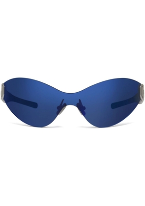 Maison Margiela x Gentle Monster oval sunglasses - Blue