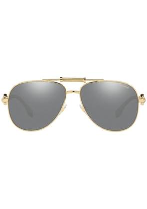 Versace Eyewear VE2236 pilot-frame sunglasses - Gold