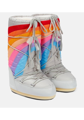 Moon Boot Icon Rainbow snow boots