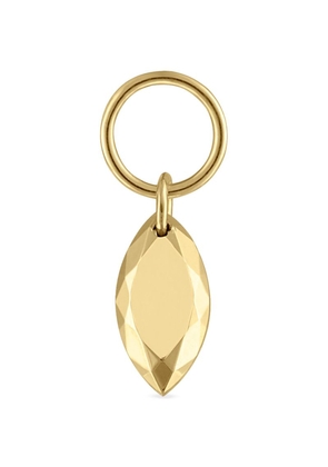 Maria Tash Faceted Gold Marquise Charm (5.5Mm)