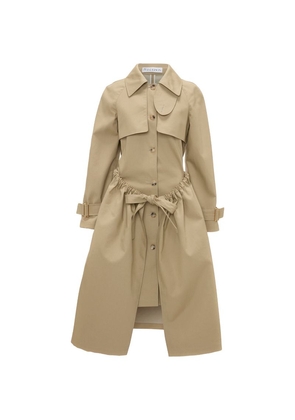 Jw Anderson Ruched Trench Coat