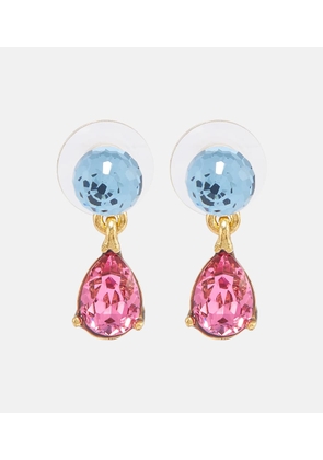 Oscar de la Renta Gallery embellished earrings
