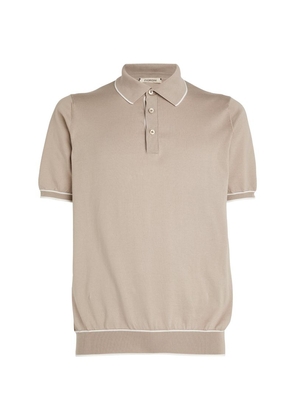 Fioroni Cashmere Cotton Polo Shirt